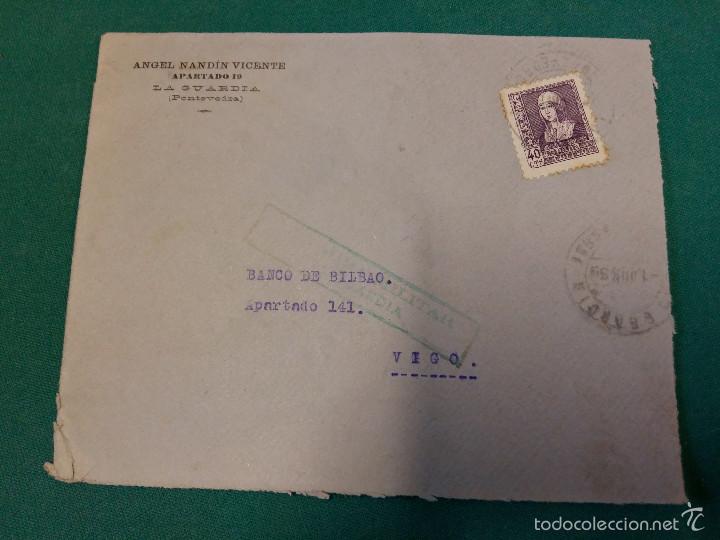 Militaria: Sobre censura militar La Guardia (Pontevedra)
