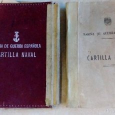 Militaria: CARTILLA NAVAL DE LA MARINA ESPAÑOLA CON CARPETILLA