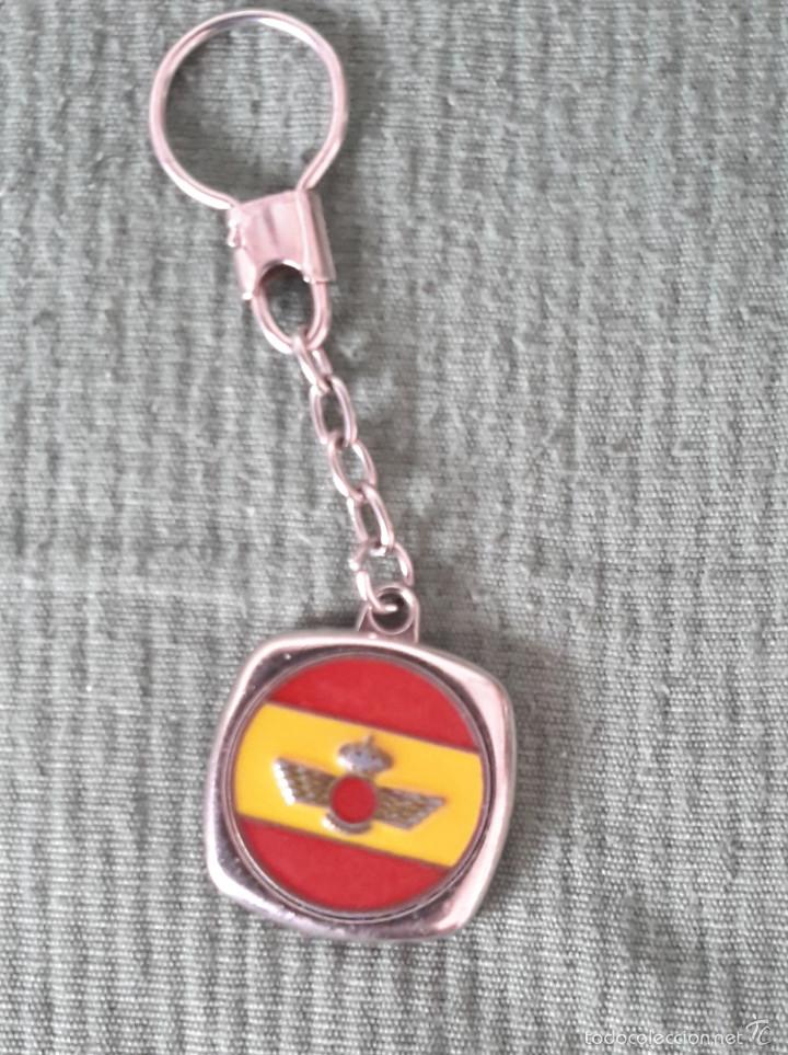 Militaria: Llavero Fuerza Aerea Espa&ntilde;ola - Escuadr&oacute;n 401