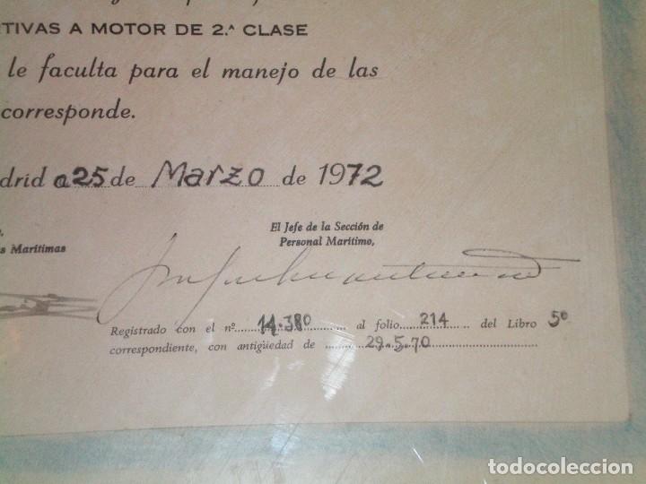 Militaria: TITULO DEL CORONEL MORANTE SERNA DIVISION AZUL - Foto 2
