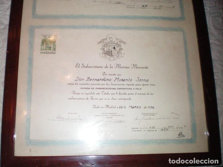 Militaria: TITULO DEL CORONEL MORANTE SERNA DIVISION AZUL - Foto 6