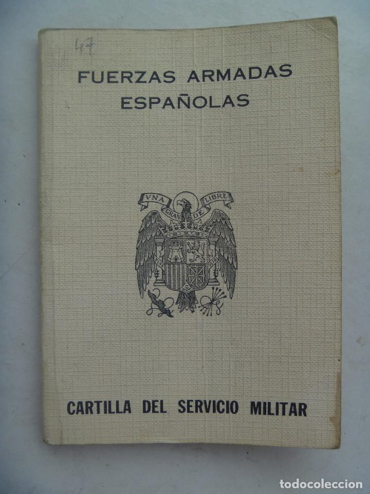 Militaria: CARTILLA MILITAR DE UN SOLDADO DE MADRID DE 1973. EPOCA DE FRANCO