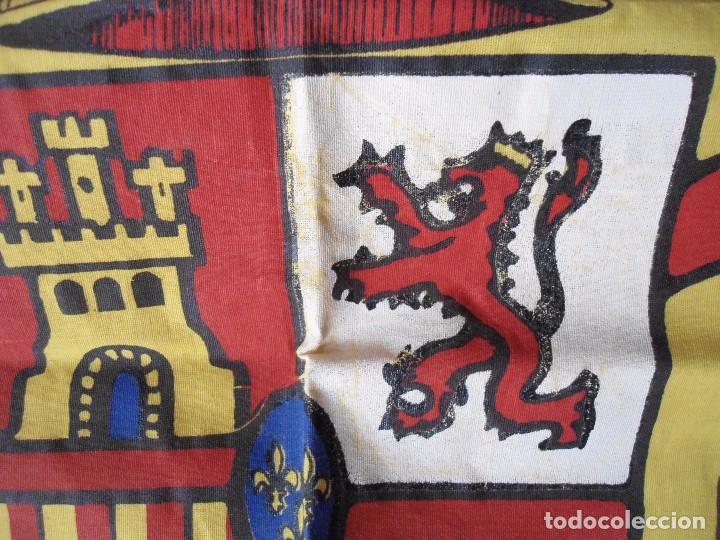 Militaria: BANDERA NACIONAL DE ALGODON - Foto 2