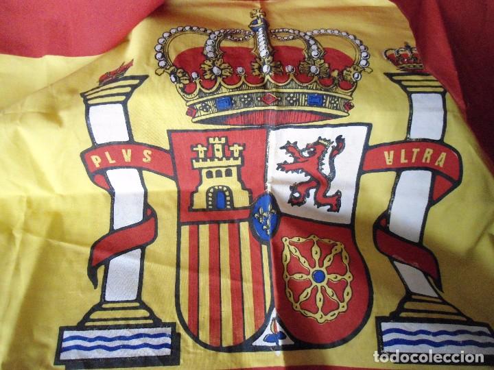 Militaria: BANDERA NACIONAL DE ALGODON - Foto 4