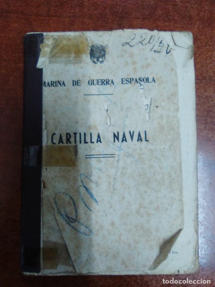 Militaria: CARTILLA NAVAL 1950, CON FOTO DEL SOLDADO