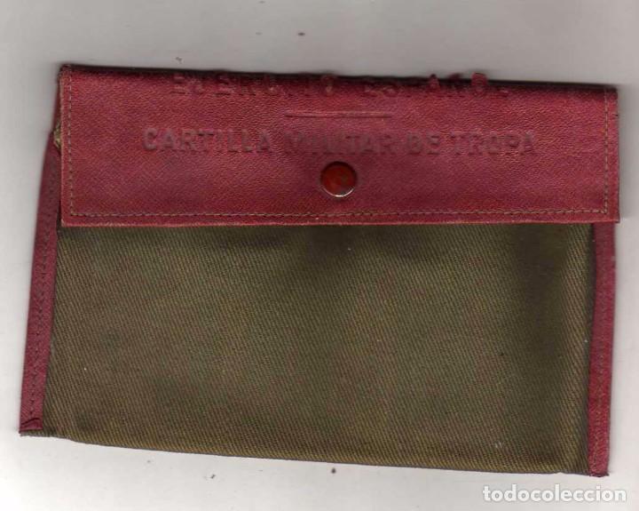 Militaria: PORTA CARTILLA MILITAR DE TROPA
