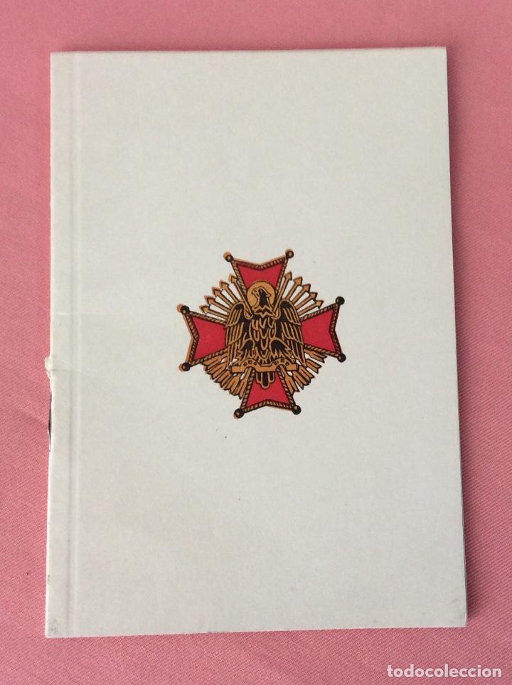 Militaria: LIBRO FOLLETO REGLAMENTO DE LA ORDEN DE CISNEROS. MERITO POL&Iacute;TICO. MADRID 1959.