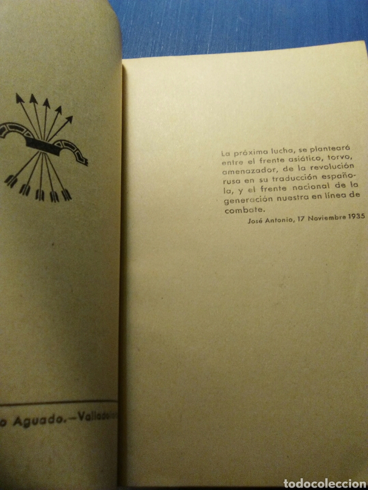 Militaria: TEXTOS FUNDAMENTALES FALANGE - Foto 2