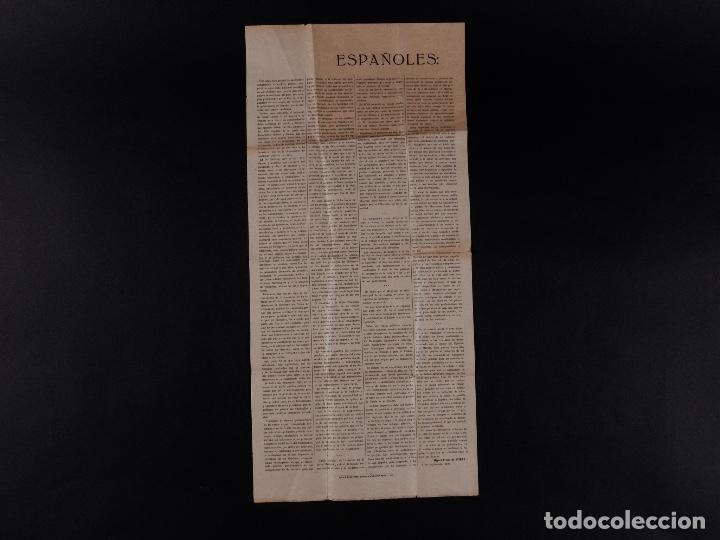 Militaria: ESCRITO EN PRENSA DE MIGUEL PRIMO DE RIVERA Y ORBANEJAS 1926