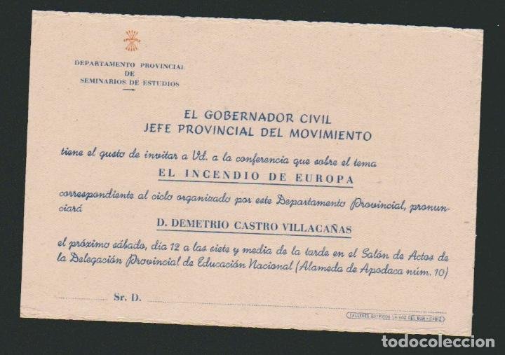 Gobernador civil de jaen don felipe arche hermo - Comprar 