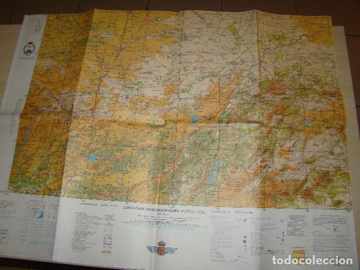 Militaria: CARTA PARA NAVEGACI&Oacute;N A&Eacute;REA T&Aacute;CTICA - EJERCITO DEL AIRE - LINARES