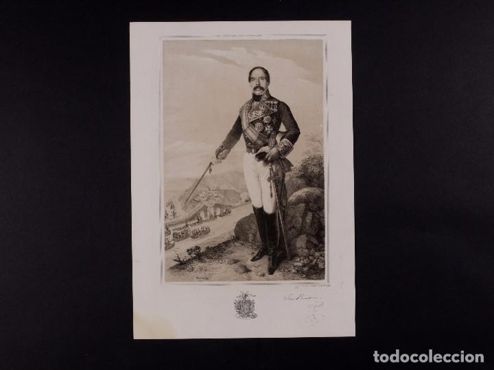 Military Antiques: MILITAR D. JOS&Eacute; MAR&Iacute;A RENDON, TENIENTE GENERAL 1856