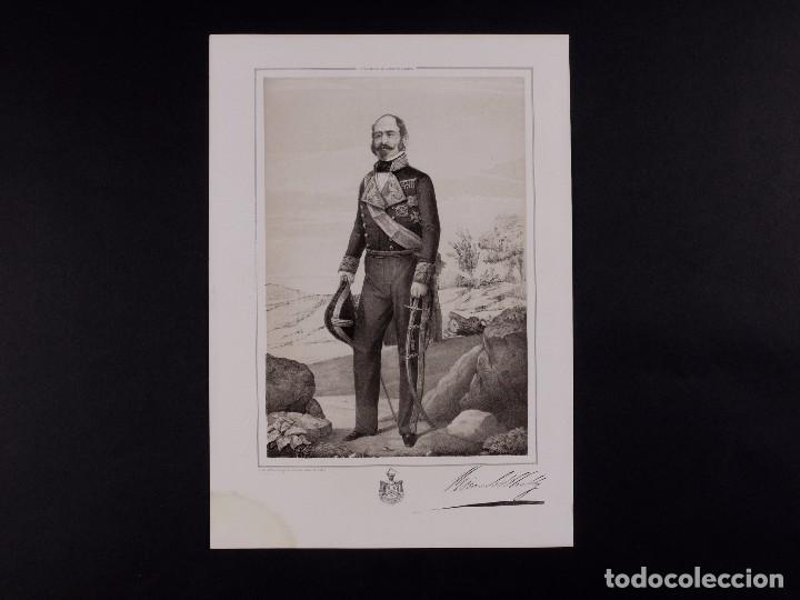 Military Antiques: MILITAR D. RICARDO SHELLY, TENIENTE GENERAL 1856