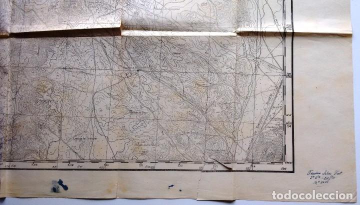 Militaria: Mapa militar de Utebo cuadrante N. E. - Foto 4