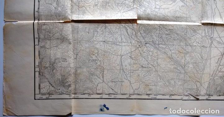 Militaria: Mapa militar de Utebo cuadrante N. E. - Foto 5