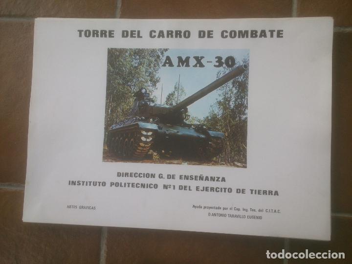 Militaria: AMX -30.TORRE DEL CARRO DE COMBATE - Foto 1