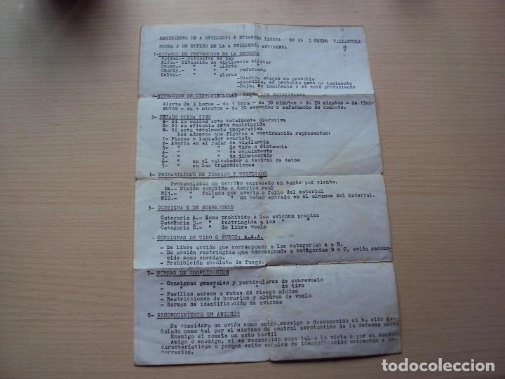Militaria: CARTERA MILITAR MAS DOCUMENTOS DE SU INTERIOR - Foto 5