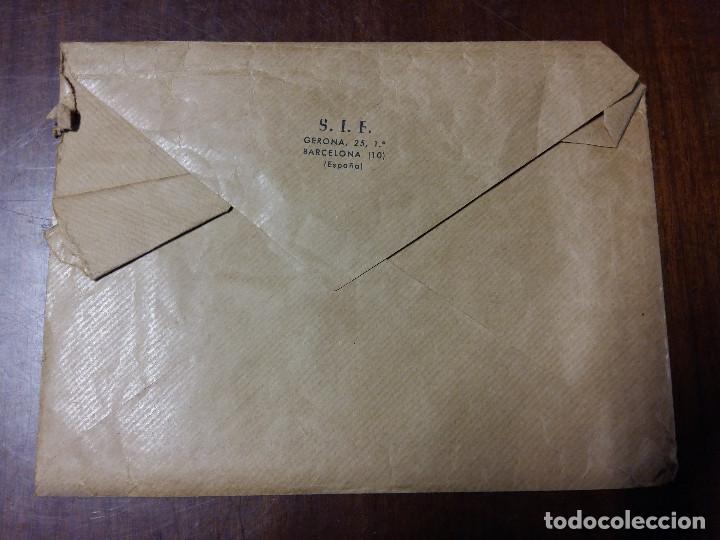 Militaria: Sobre con membrete S.I.F.