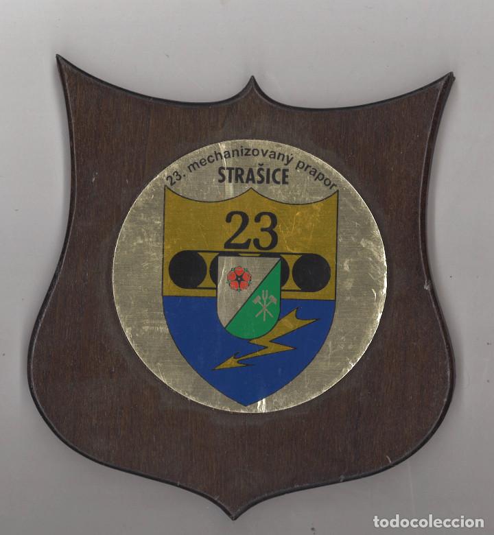 Military Antiques: Metopa del 23 batall&oacute;n mecanizado Strasice. Checoslovaquia