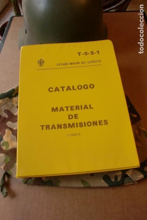 Militaria: ESTADO MAYOR EJERCITO  CATALOGO MATERIAL DE TRANSMISIONES - Foto 1