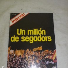 Militaria: ANTIGUA REVISTA INTERVIU ESPECIAL 11S DE 1977 INDEPENDENTISTA CATALAN, TRANSICION POLITICA.