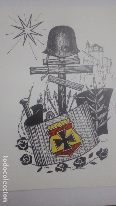 Militaria: postal division azul