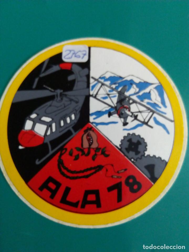 Militaria: PEGATINA FUERZA AEREA ALA-78