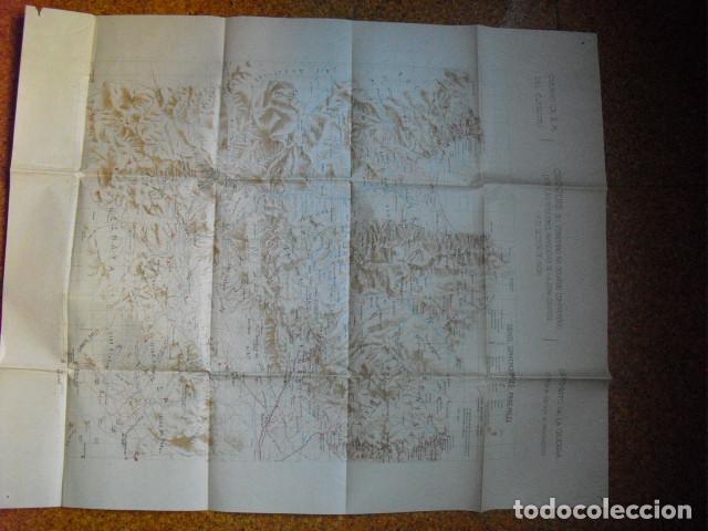 Militaria: 1926 GUERRA DE MARRUECOS  ZONA NO OCUPADA ENTRE LAS POSICIONES DEL SECTOR ORIENTAL Y AXDIR 70X80 CMS