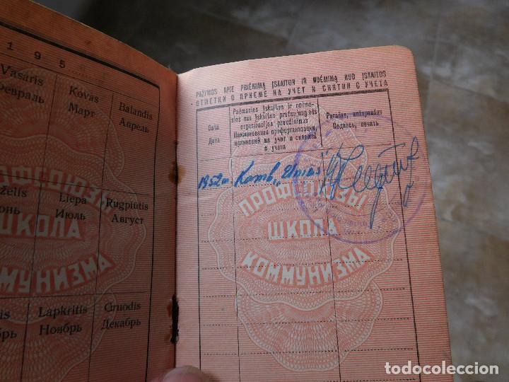 Militaria: Documento original sovietico. CCCP. A&ntilde;o 1959 - Foto 5