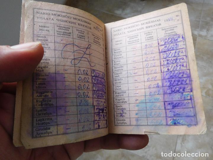Militaria: Documento original sovietico. CCCP. A&ntilde;o 1980 - Foto 4