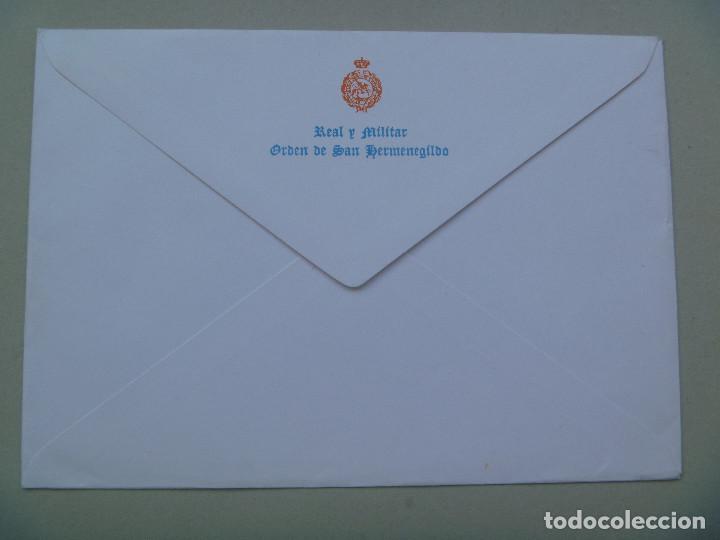 Militaria: REAL Y MILITAR ORDEN DE SAN HERMENEGILDO : SOBRE , CORRESPONDENCIA