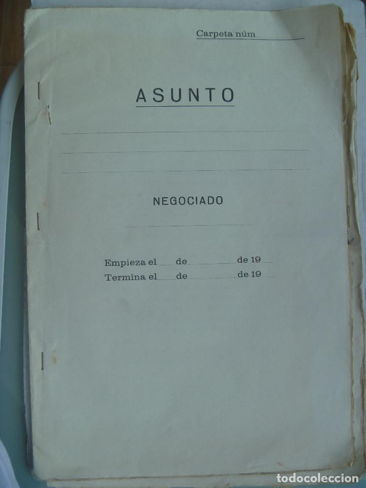 Militaria: AVIACION : LOTE 6 DOCUMENTOS SE&Ntilde;ORA FUNCIONARIA EJERCITO DEL AIRE DESDE 1937. FIRMAS: GALLARZA, ETC