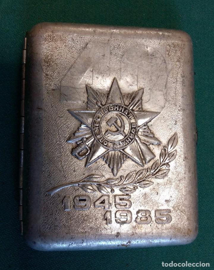 Militaria: Pitillera rusa, 1945 - 1985 - Foto 1