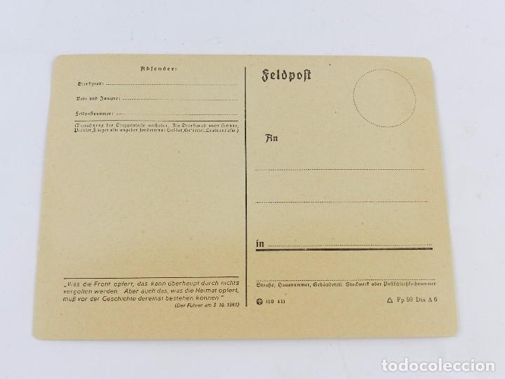 Militaria: CARTA FELDPOST, ES UNA POSTAL EN BLANCO DE LOS QUE LES DABAN A LOS DIVISIONARIOS (DIVISION AZUL), C