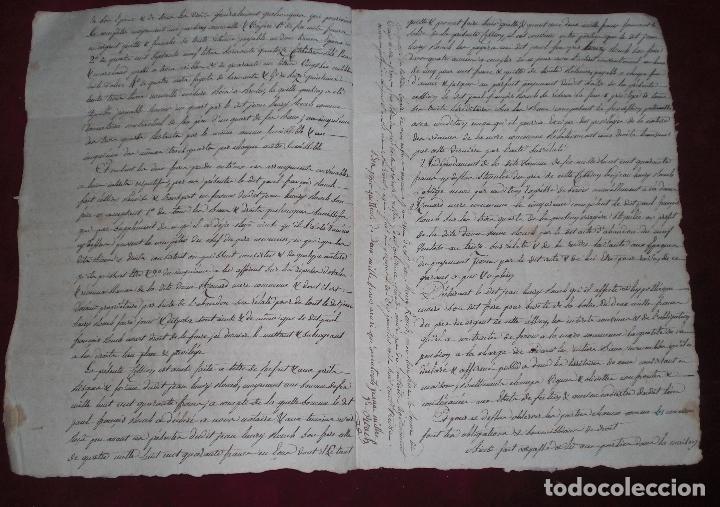 Militaria: Antiguo documento frances de Napoleon - Foto 4