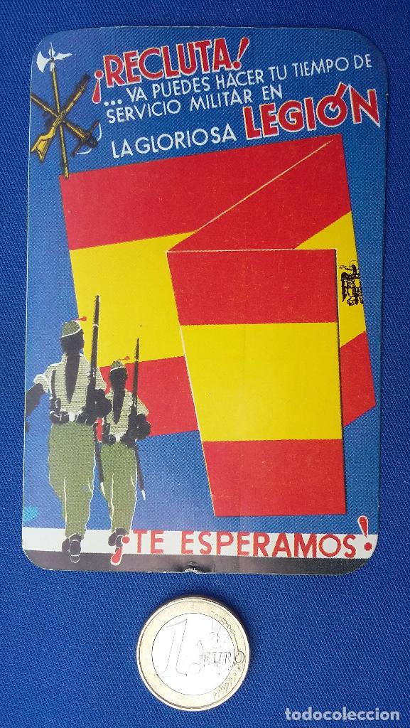 Militaria: Pegatina de la Legion. - Foto 1