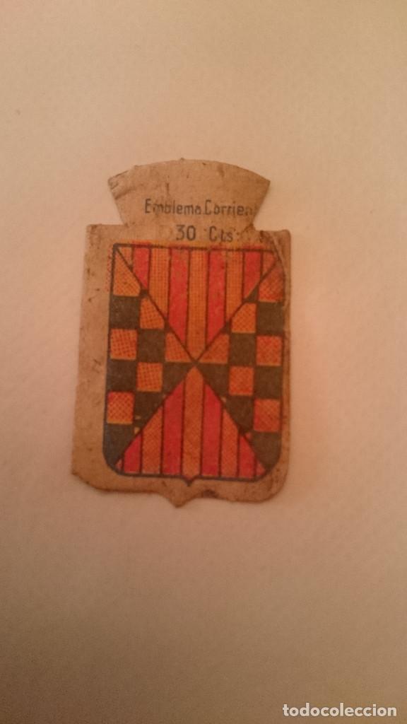 Militaria: EMBLEMA CORRIENTE 30 CTS SERIE X N&ordm; 54 BALAGUER