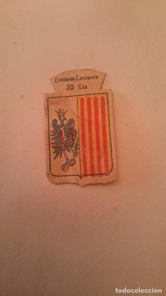 Militaria: EMBLEMA CORRIENTE 30 CTS SERIE X N&ordm; 30 O 39 CRIHUELA