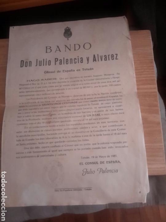 Military Antiques: Bando del C&oacute;nsul de Espa&ntilde;a en Tetuan en 1927