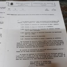 Militaria: LOTE DE DOCUMENTOS OFICIALES AÑOS1970 1979