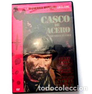 Militaria: CASCO DE ACERO DVD PEL&Iacute;CULA B&Eacute;LICA GUERRA COREA SAMUEL FULLER EVANS D LA COLECCI&Oacute;N II GUERRA MUNDIAL