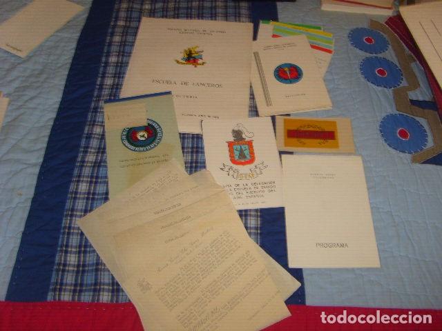 Militaria: CARPETA PROPAGANDISTA DE LA ESCUELA DE LANCEROS DE COLOMBIA , EJERCITO NACIONAL