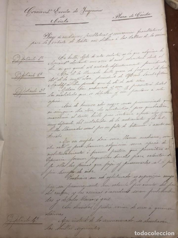 Militaria: Ceuta. Condiciones para concurrir a las subastas de materiales para el Ejercito - Foto 2