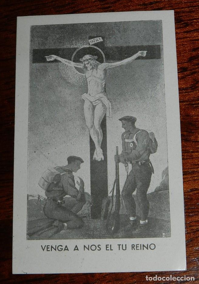 Militaria: RECORDATORIO CARLISTA, POR LOS MARTIRES DE LA TRADICION &iexcl;VIVA CRISTO REY! MADRID 31 DE OCTUBRE 1943,