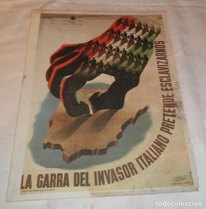 Militaria: cartel de la guerra civil n&ordm; 44 coleccion CEHC