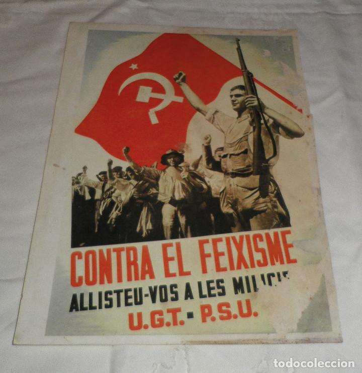 Militaria: cartel de la guerra civil n&ordm; 27 coleccion CEHC