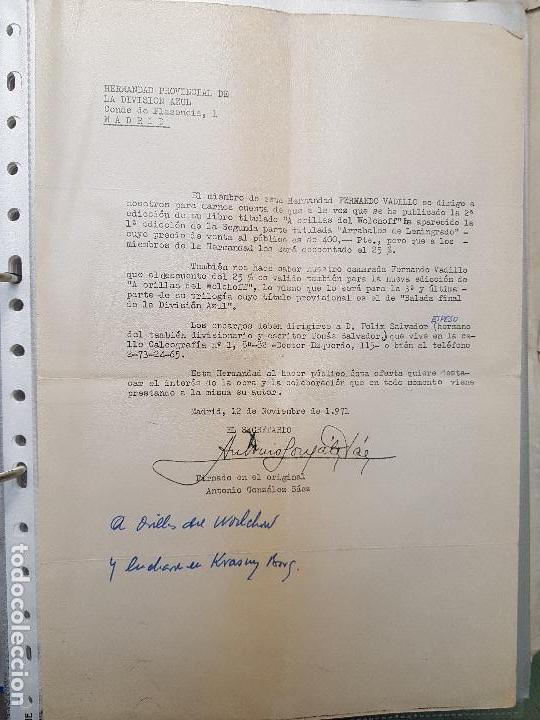 Militaria: encargo division azul