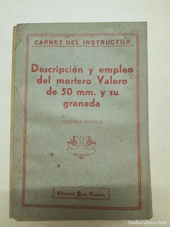 Militaria: DESCRIPCION Y EMPLEO DEL MORTERO VALERO DE 50MM Y SU GRANADA