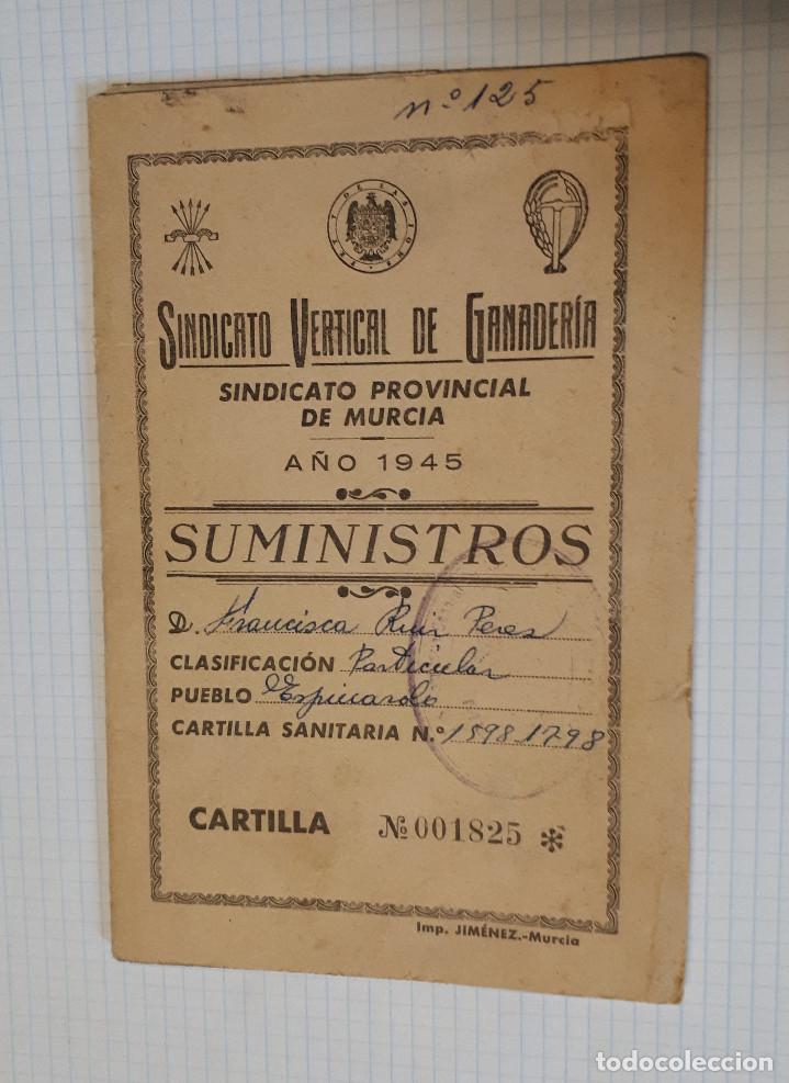 Militaria: Sindicato vertical de ganader&iacute;a, 1945