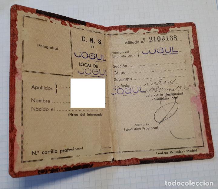 Militaria: Carnet del CNS, Cogul - Foto 2